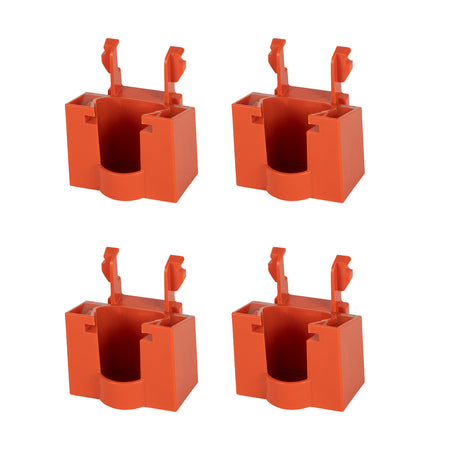 48 TOOLS BH-12V-MIL-04 - M12 Milwaukee Battery Holder Adapter (4-Pack)