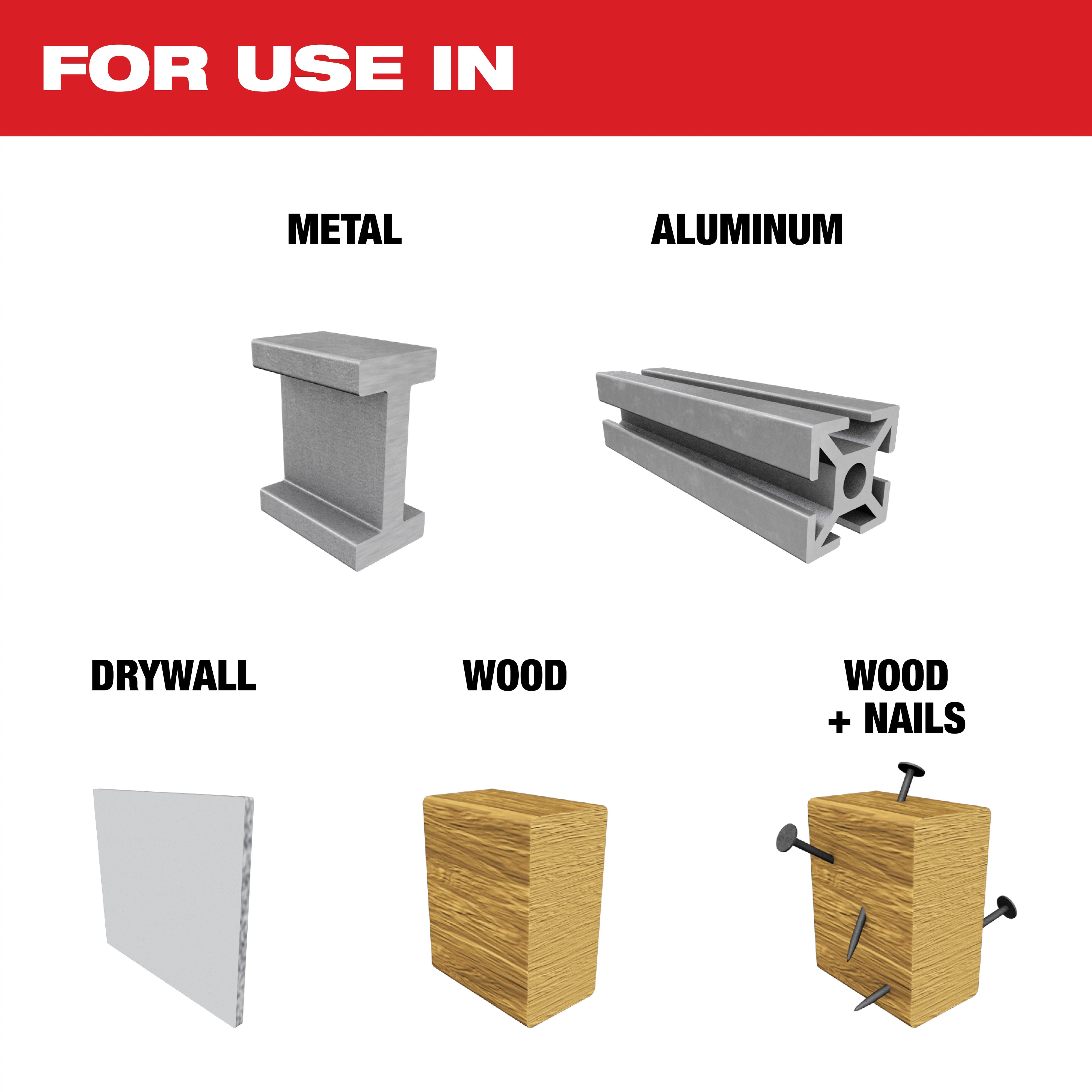 MILWAUKEE 49-22-4702 12PC QUIK LOK™ HOLE DOZER™ Bi-Metal Kit with PACKOUT™ Compact Organizer