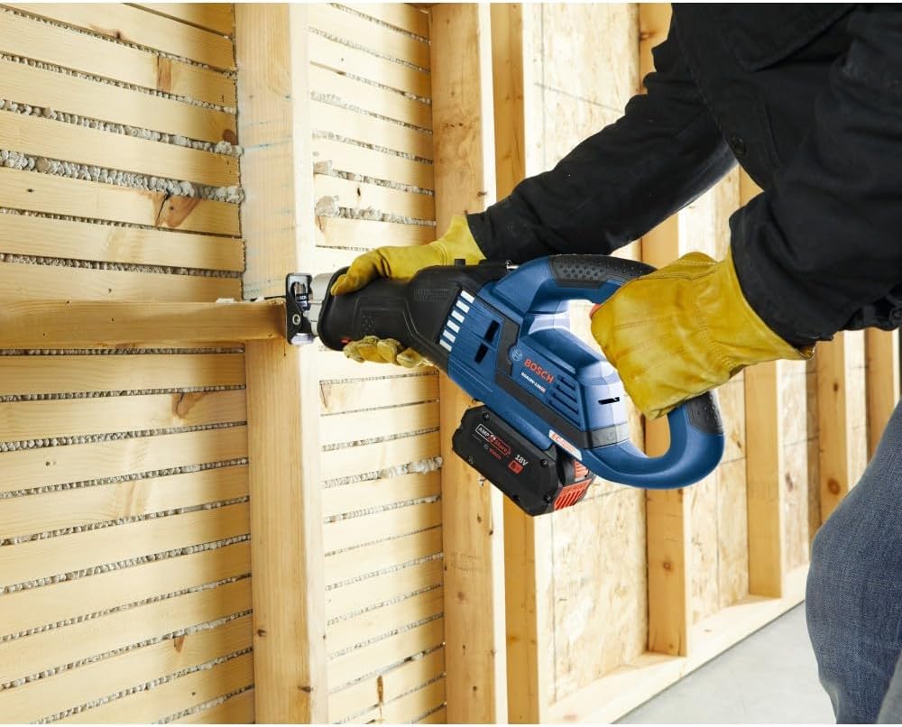 BOSCH  GSA18V-125K14  -  18V BRUSHLESS MISFIT RECIPROCATING SAW KIT. - Wise Line Tools