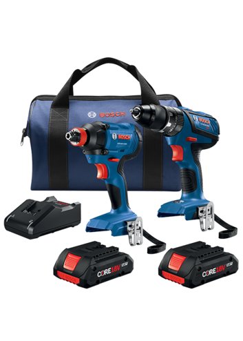 BOSCH  GXL18V-239B25  -  18V COMPACT IMPACT & HAMMER DRILL COMBO KIT - Wise Line Tools
