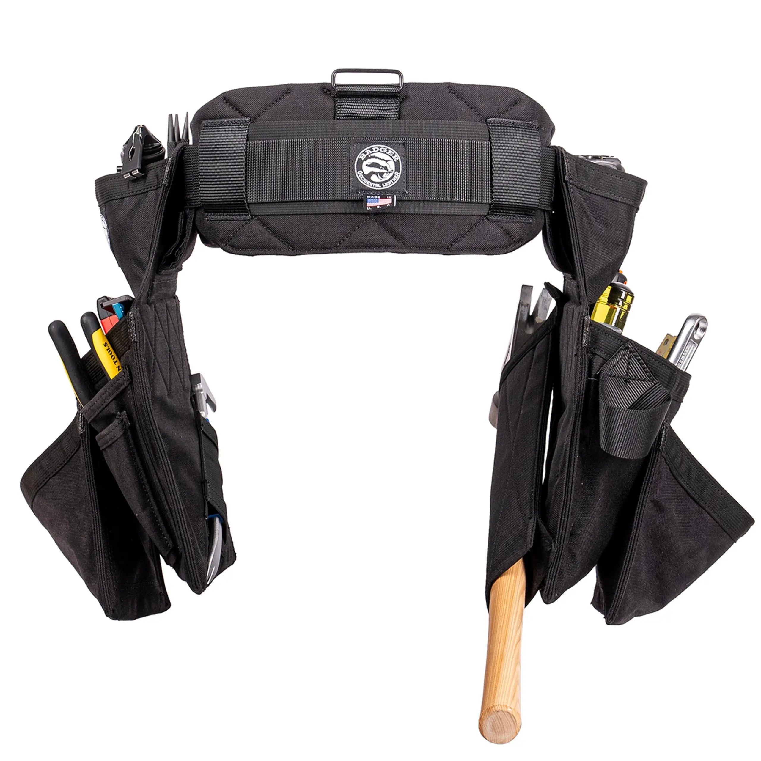 Badger - OCC-461130 - Carpenter Tool Belt Set - Black - Wise Line Tools