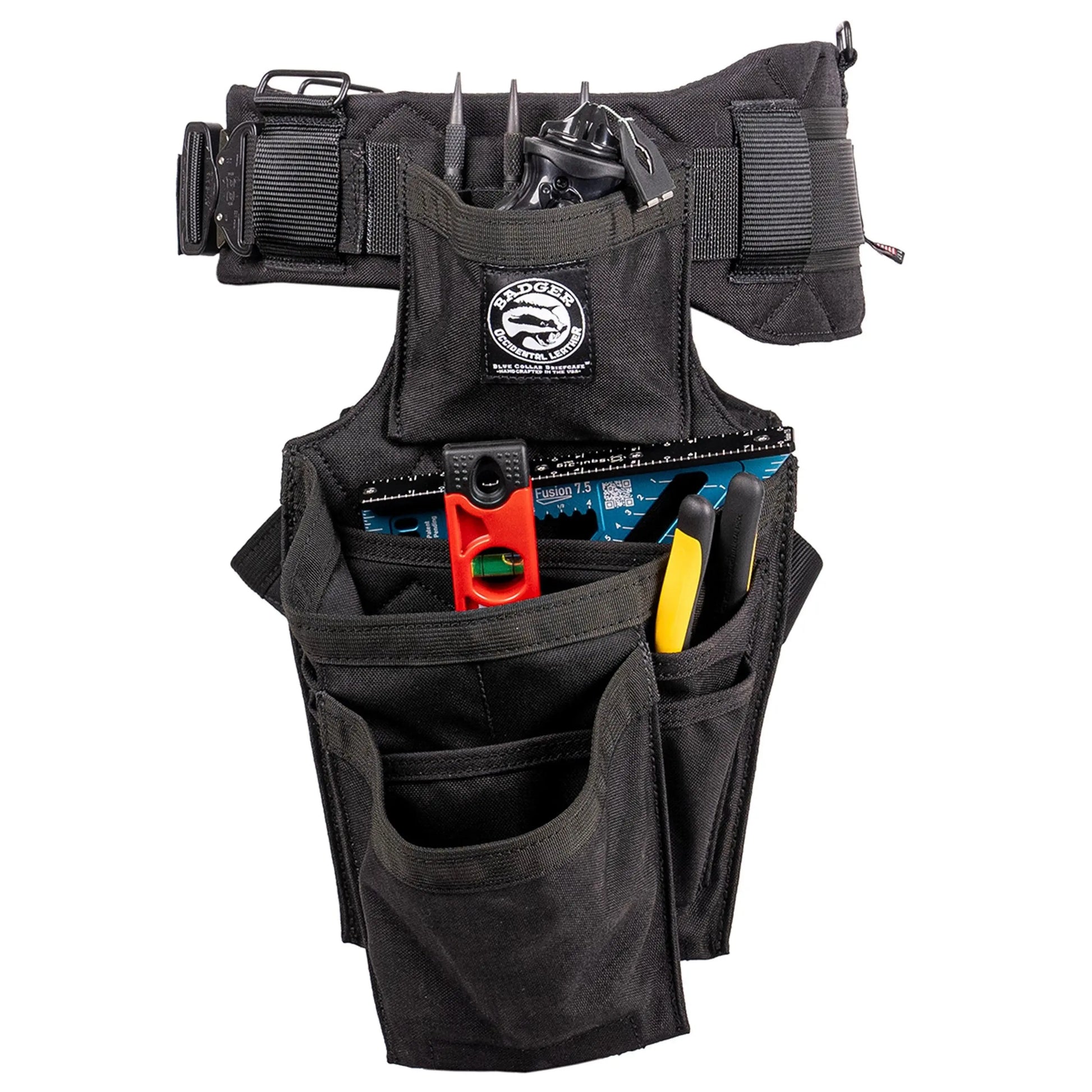 Badger - OCC-461130 - Carpenter Tool Belt Set - Black - Wise Line Tools