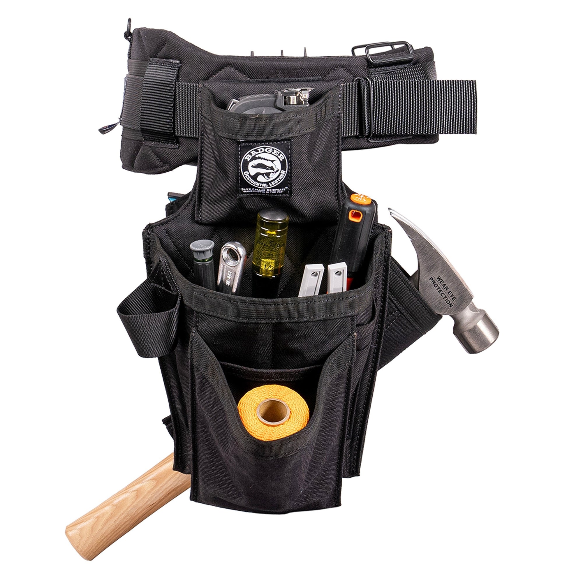 Badger - OCC-461130 - Carpenter Tool Belt Set - Black - Wise Line Tools