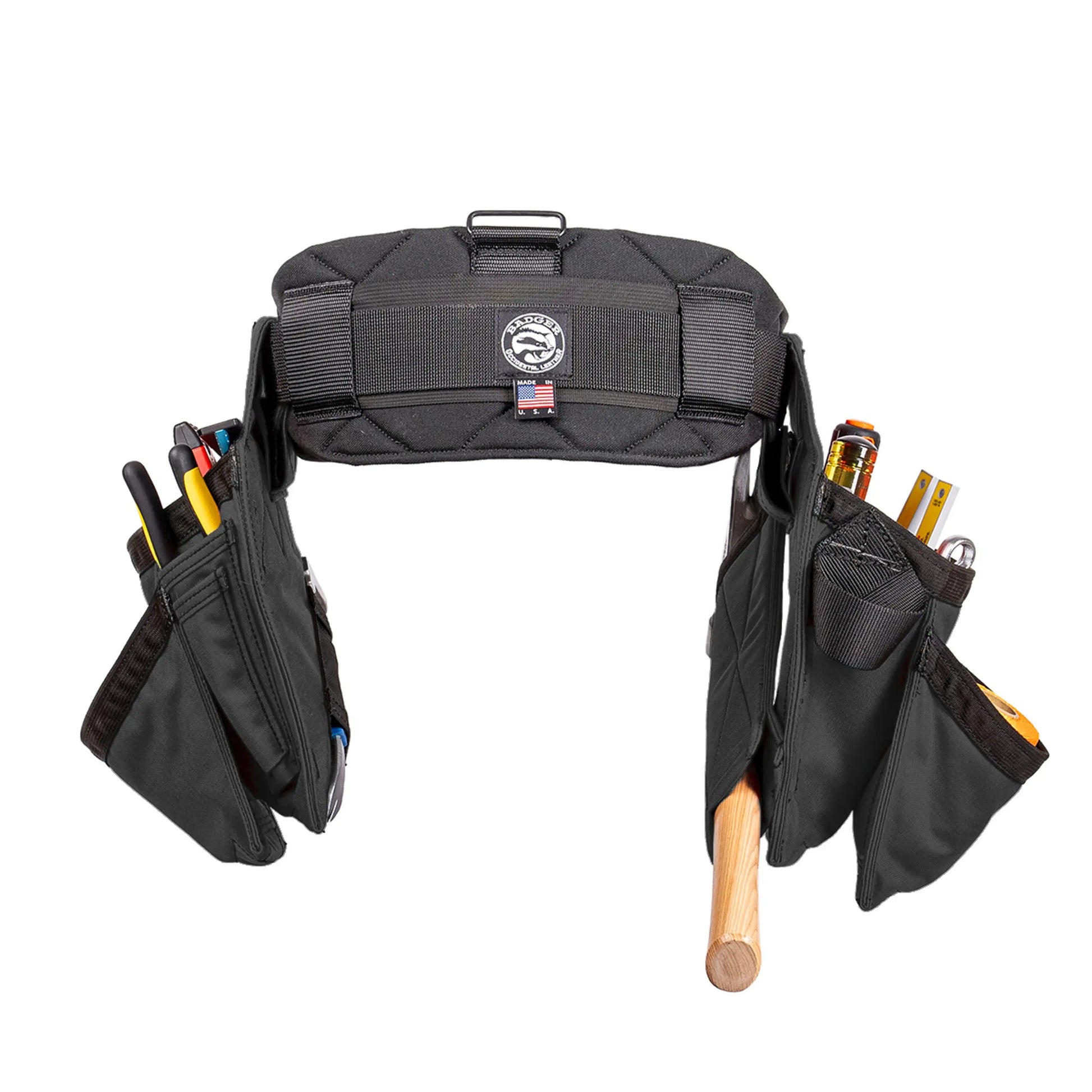 Badger Trimmer Tool Belt Set - Black - OCC-462130 - Wise Line Tools