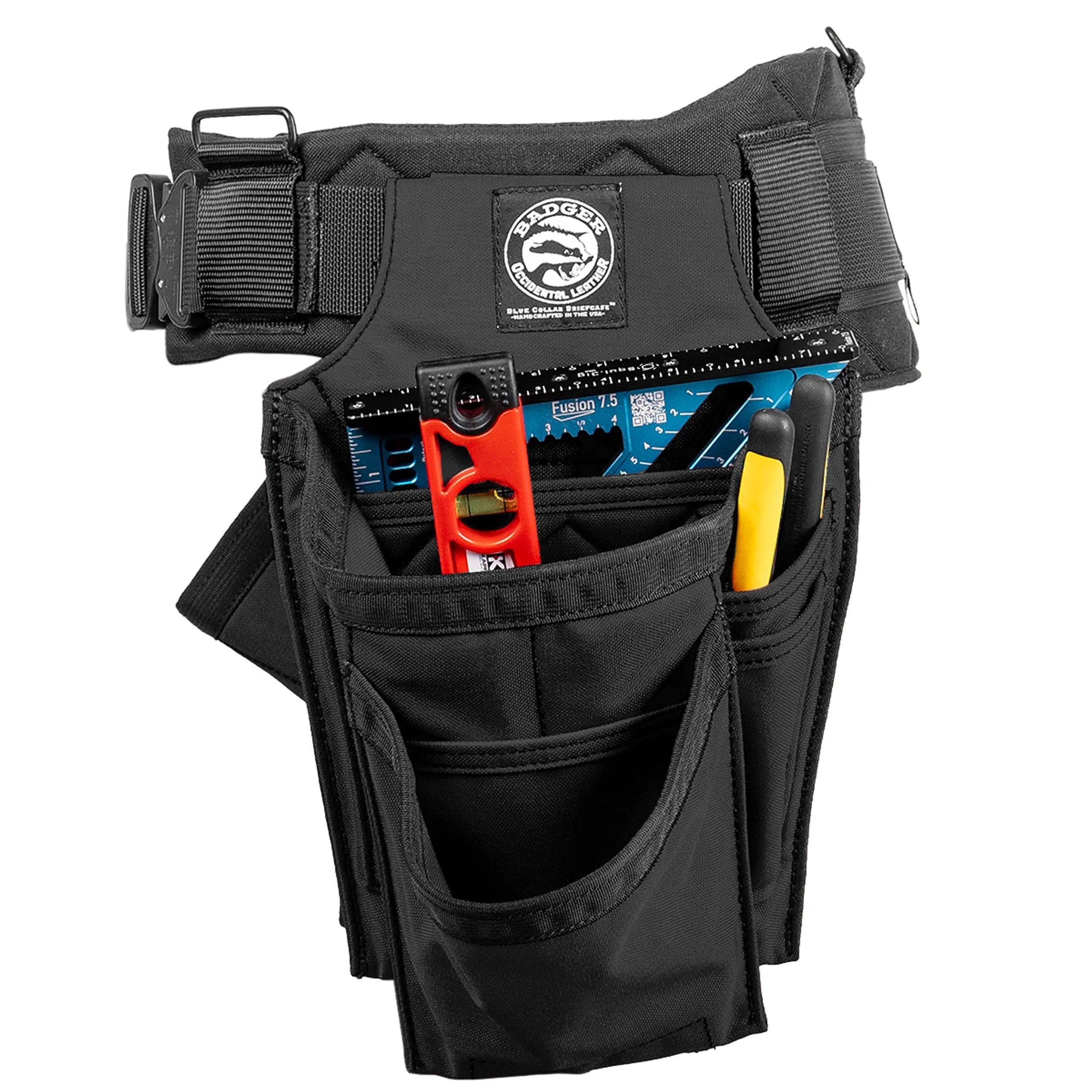 Badger Trimmer Tool Belt Set - Black - OCC-462130 - Wise Line Tools