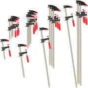 Bessey BTB-GSCC-16PC- Clutch clamp set, 4 each of 4 different sizes (16 pc) - Wise Line Tools