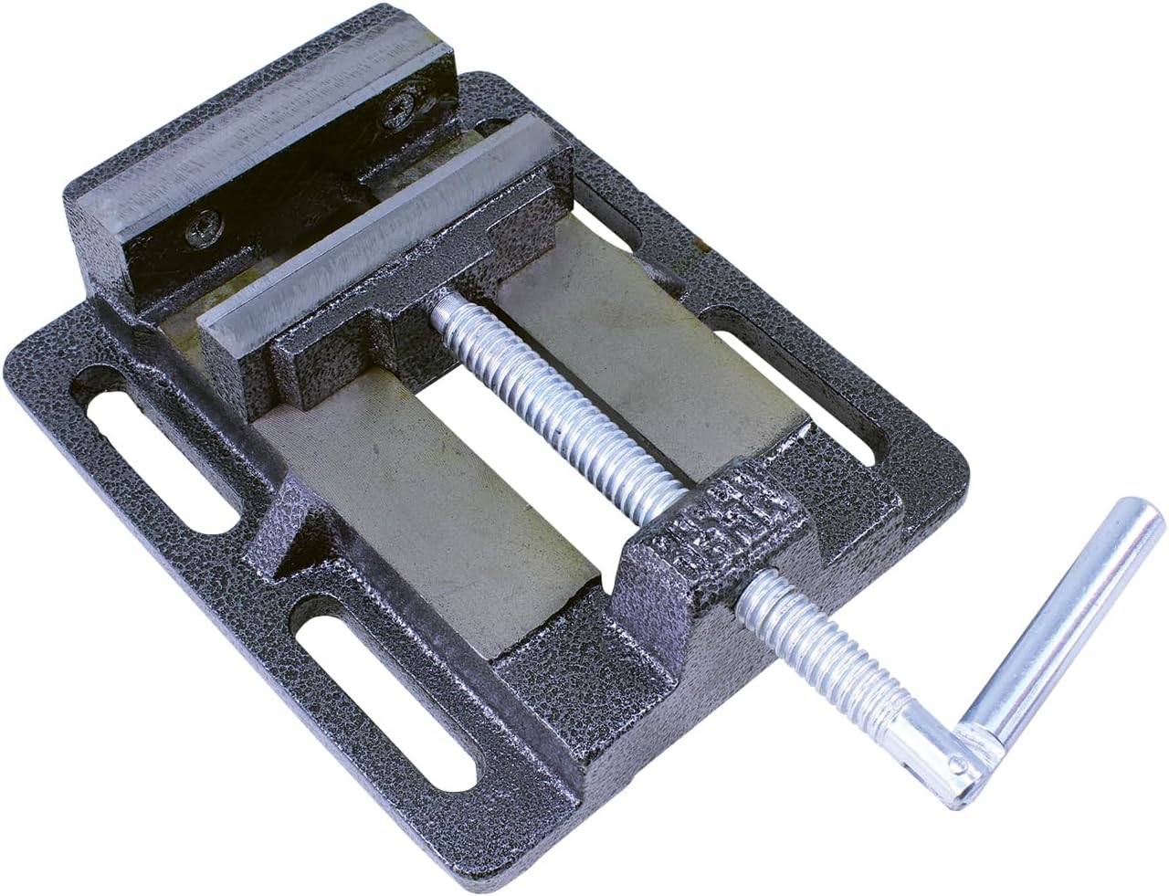 Bessey BV-DP40 Drill Press Vise, 4", Hammer Tone Gray - Wise Line Tools