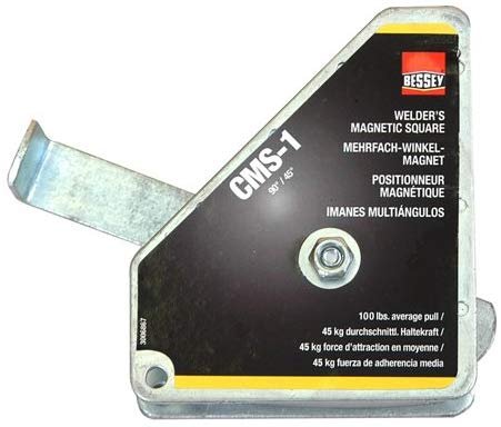 Bessey CMS-1 Chunky Magnetic Hold Down Square - Wise Line Tools