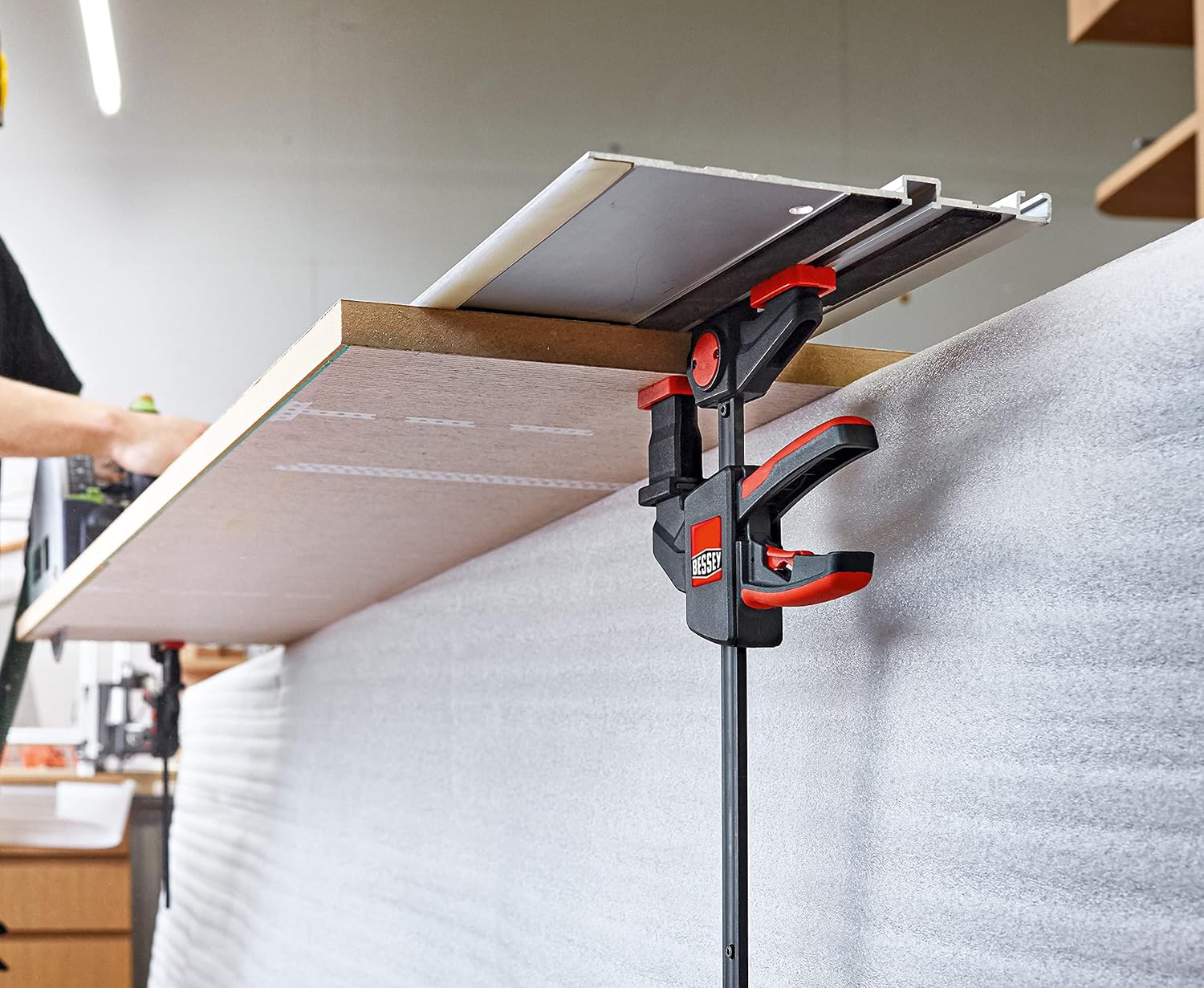 Bessey EZR-SET -  One‑handed table clamps, (2 per set) - Wise Line Tools