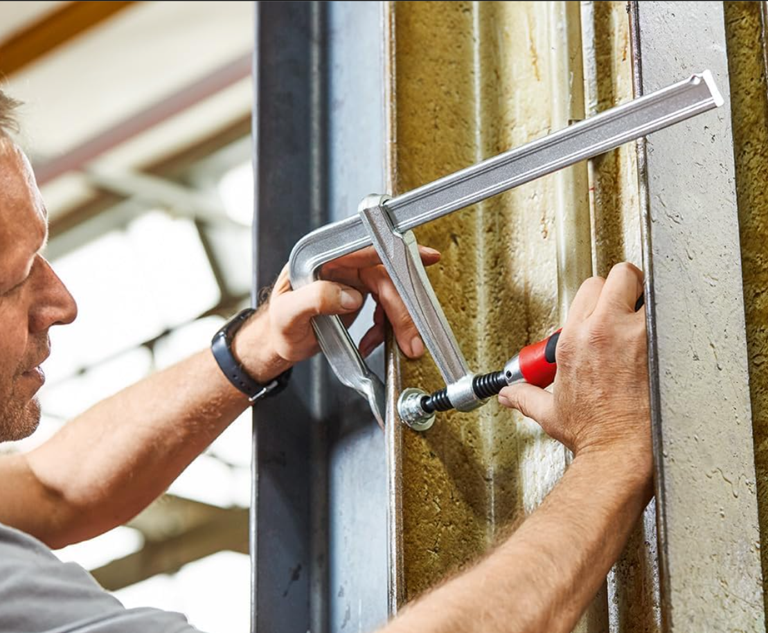 Bessey GZ30-12PH-Pivot handle clamp , 12 In. x 4.75 In. opening BESSEY