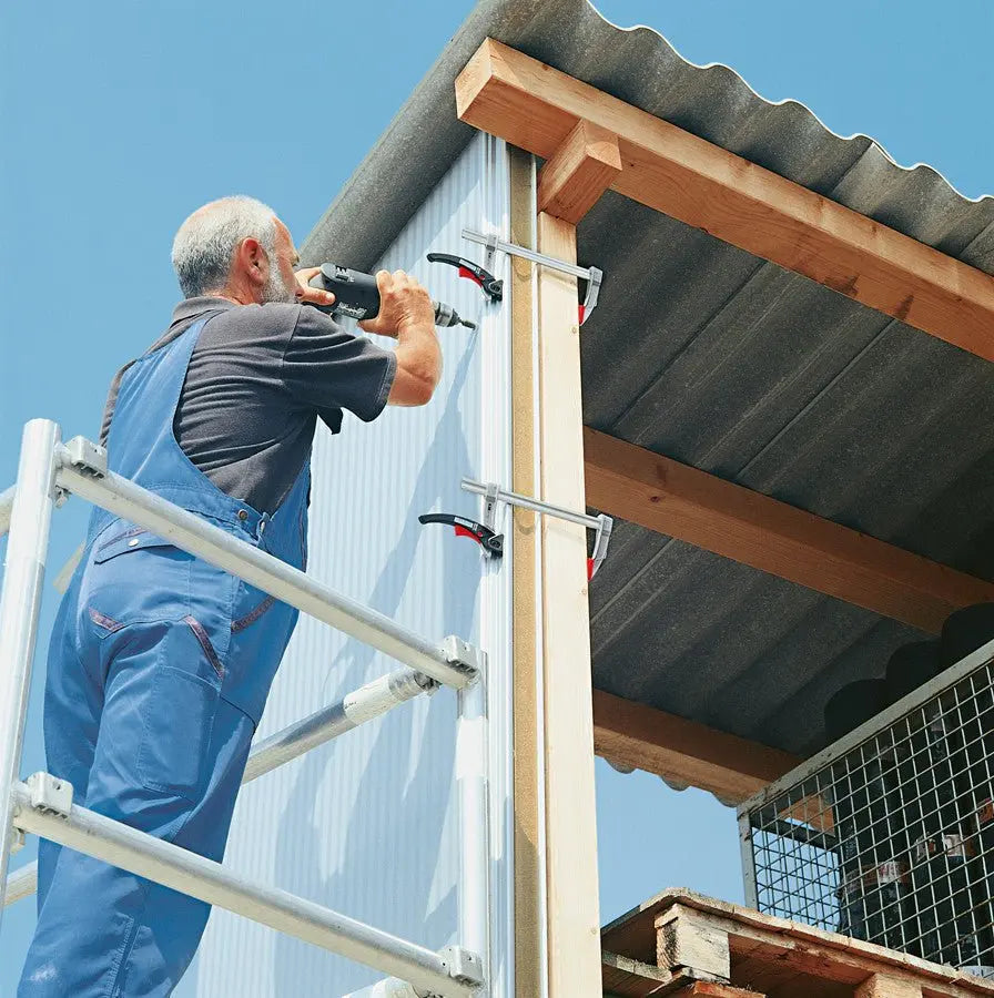 Bessey KLI3.012 - Clamp, woodworking, small lever clamp, KliKlamp, 12 x 3 In., 260 lb - Wise Line Tools