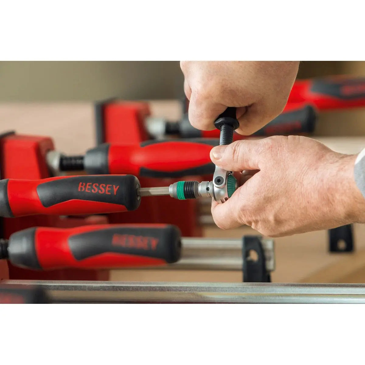 Bessey KRE3550 - Premium K-Body Parallel Jaw Clamp - Wise Line Tools