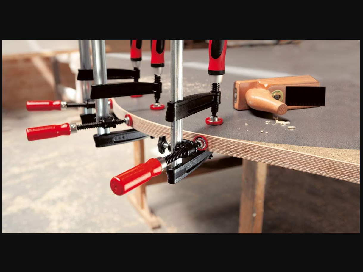 Bessey KT5-1CP  -  Single spindle edge clamping accessory for bar clamps - Wise Line Tools