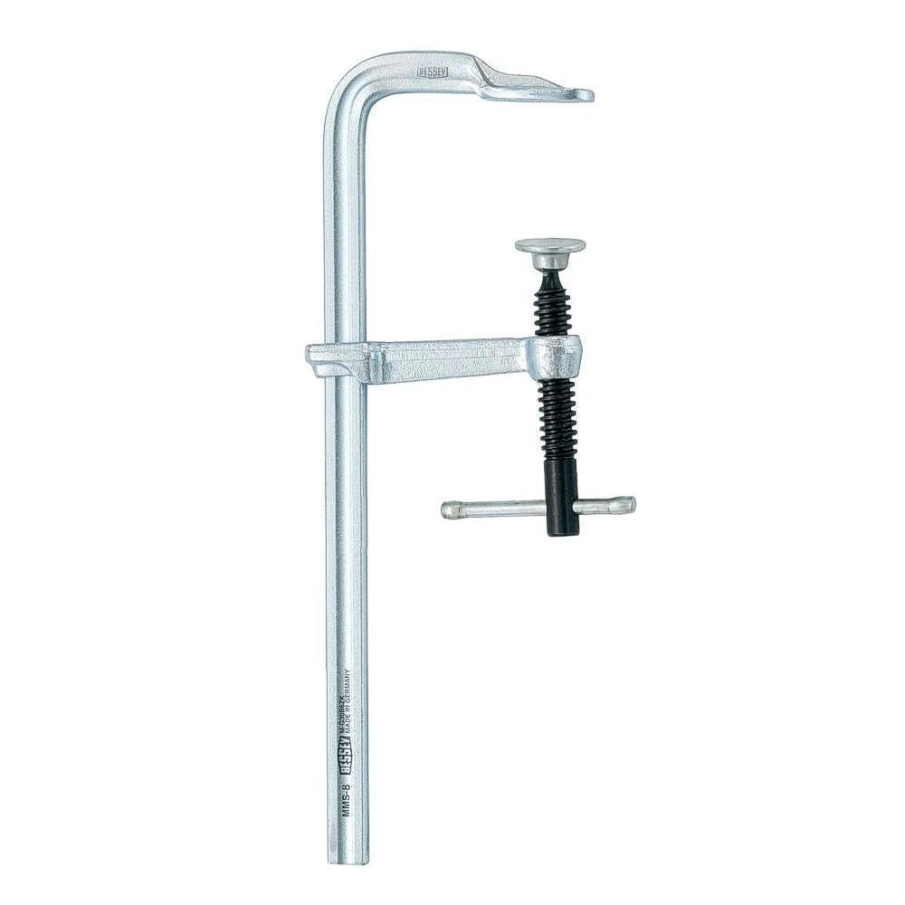 Bessey MMS-8  -  CLAMP WELDING, F-STYLE SWIVEL PAD, 8" X 2.25" 400 LB - Wise Line Tools