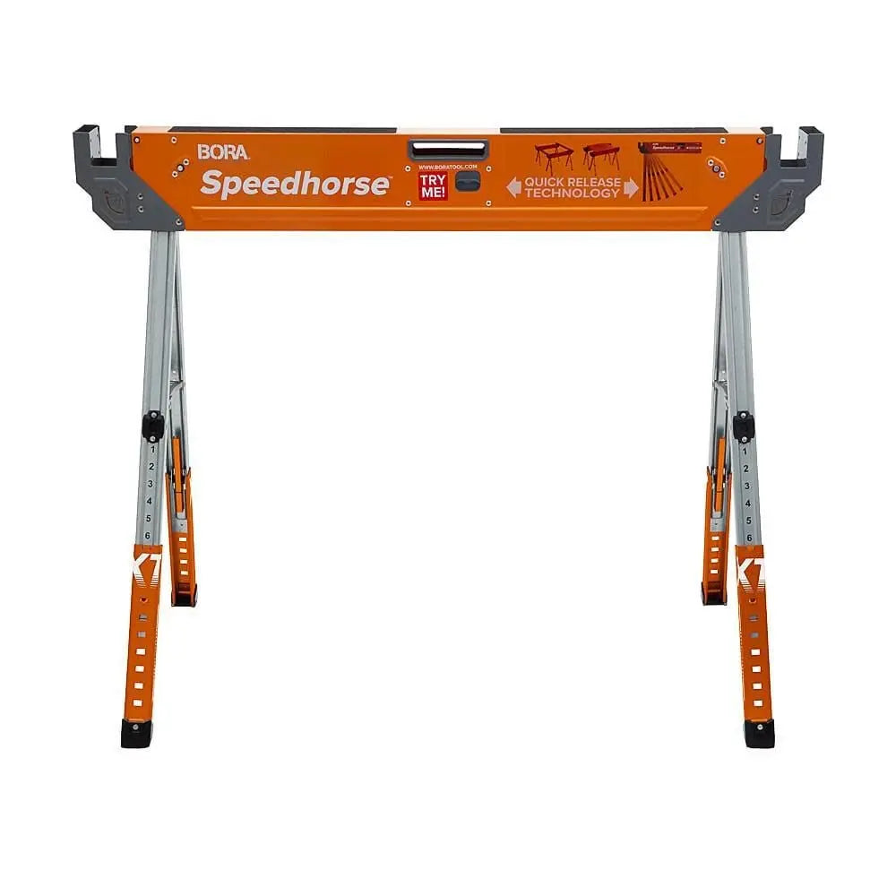 Bora PM-4550 - Portamate Adjustable Speedhorse XT Sawhorse Work Support System BORA