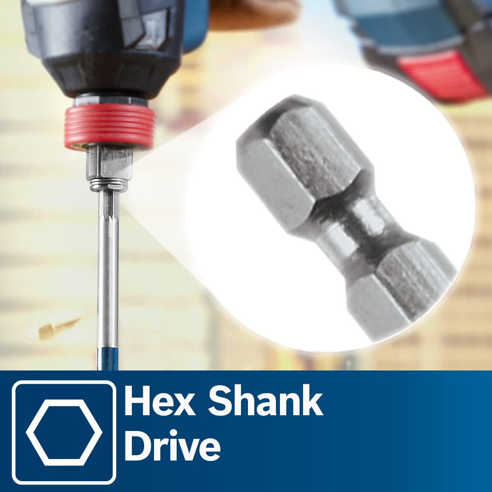 Bosch DSB5013P 13-Piece Daredevil Spade Bit Set in Pouch BOSCH