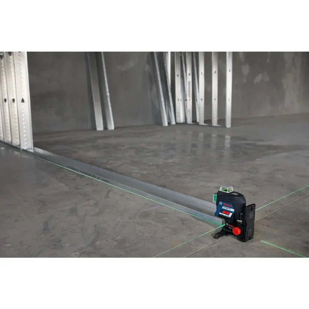 Bosch GLL3-330CG - 12V Max 360⁰ Connected Green-Beam Three-Plane Leveling and Alignment-Line Laser Kit with (1) 2.0 Ah Battery - Wise Line Tools