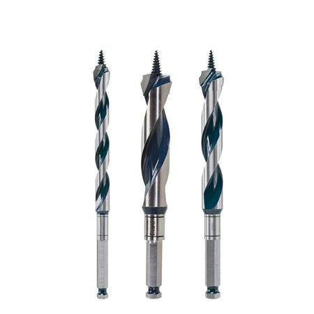 Bosch NKST5003-  3pc DareDevil 7-1/2" Auger Bit Set - Wise Line Tools