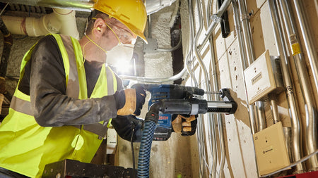 Bosch RH328VC-  SDS-plus® 1-1/8 In. Rotary Hammer - Wise Line Tools
