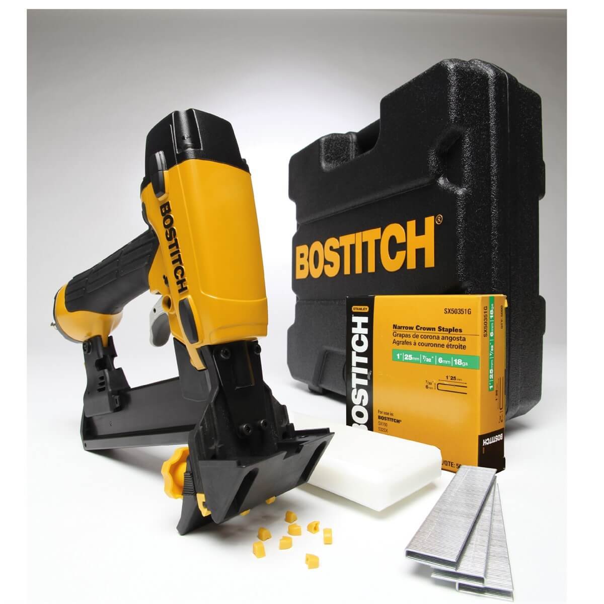 Bostitch EHF1838K 18ga Engineered Flooring Stapler - Wise Line Tools