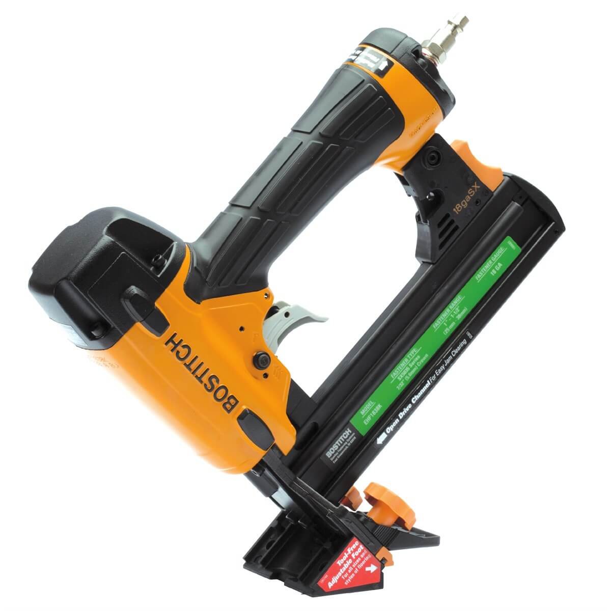 Bostitch EHF1838K 18ga Engineered Flooring Stapler - Wise Line Tools