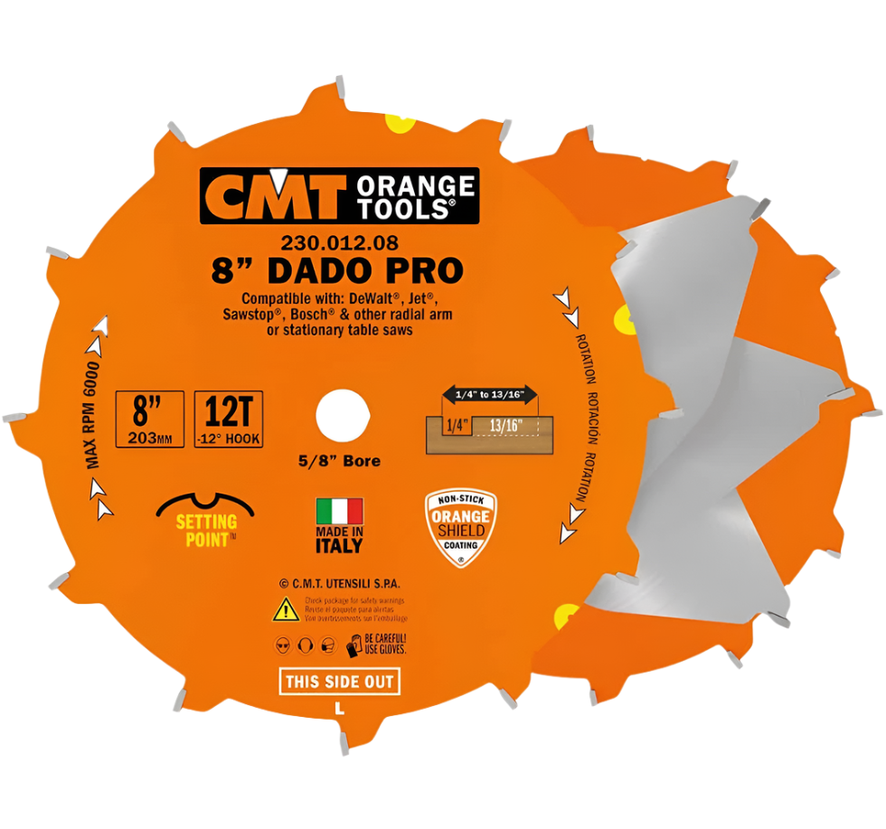 CMT-230.012.08 - PRO DADO 8''x12x5/8'' - Wise Line Tools
