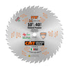 CMT 251.042.10 LAME DE SCIE À USAGE GÉNÉRAL ITK, 10 POUCES X 42 DENTS, 1 PIED + 2 ATB, ALESAGE DE 5/8 POUCE