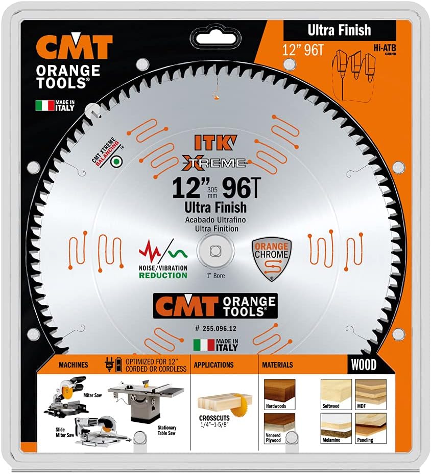 CMT-255.096.12 - ITK FINE FINISH 12''x96x1'' - Wise Line Tools