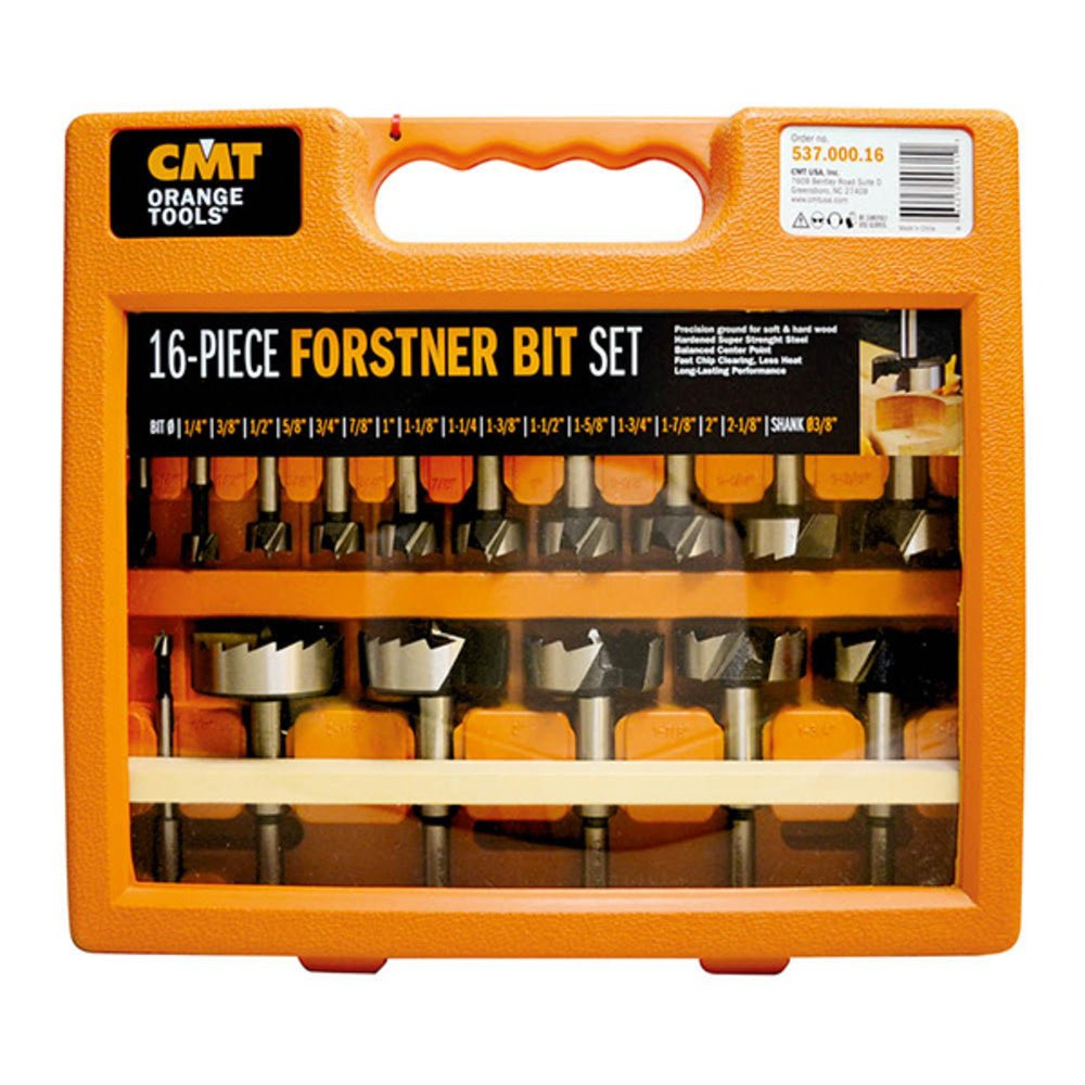 CMT-537.000.16 - FORSTNER BIT SET 16 PCS - Wise Line Tools