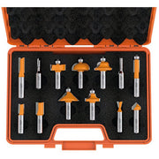 CMT-800.505.11 - 13 PIECE ROUTER BIT SET - Wise Line Tools