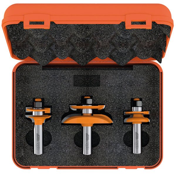 CMT-800.522.11 - 3 PIECE JUNIOR RAISED PANEL SET - Wise Line Tools