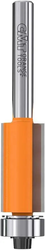 CMT 806.127.11 - Flush Trim Router Bit 1/4-Inch Shank, 1/2-Inch Bearing, 1/2-Inch Cutting Diameter, 1-Inch Cutting Length CMT