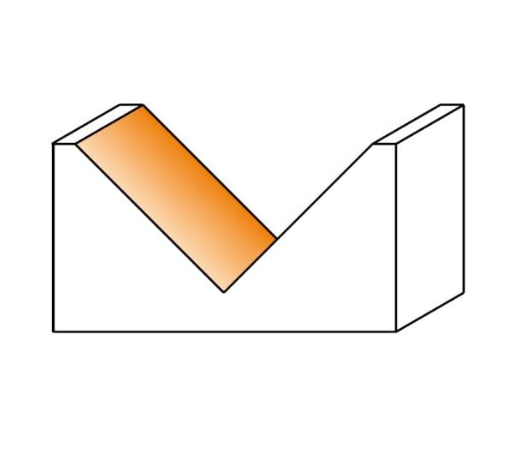 CMT-815.880.11 - V-GROOVING BIT - Wise Line Tools