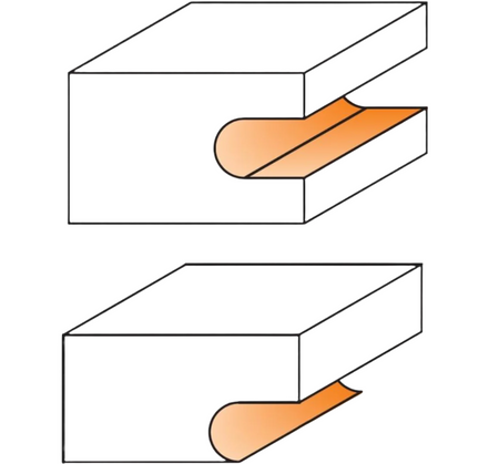 CMT 822.023.11B  -  FLOORING ROUTER BIT (SQUIRE) - Wise Line Tools