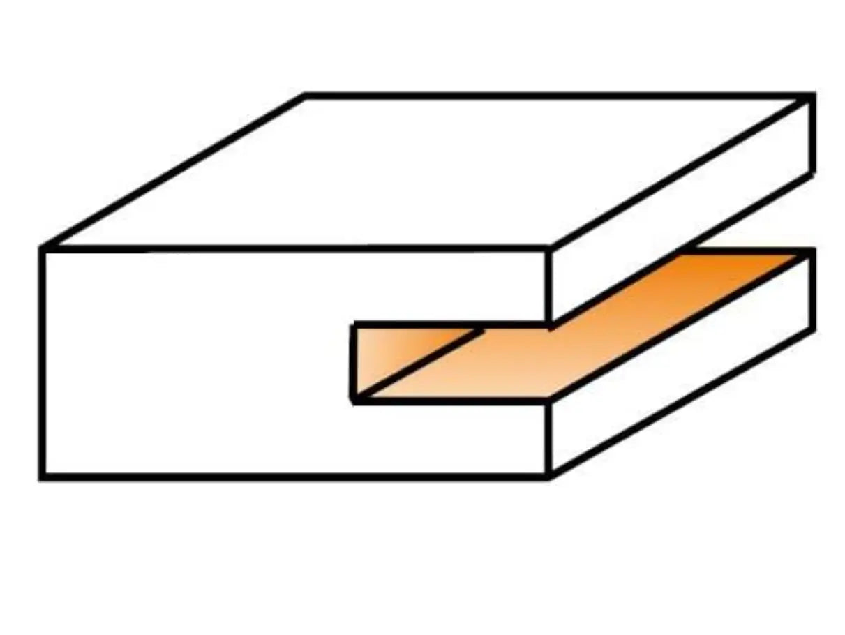 CMT 822.316.11 1 7/8-Inch 3-Flute Slot Cutter Without Arbor CMT