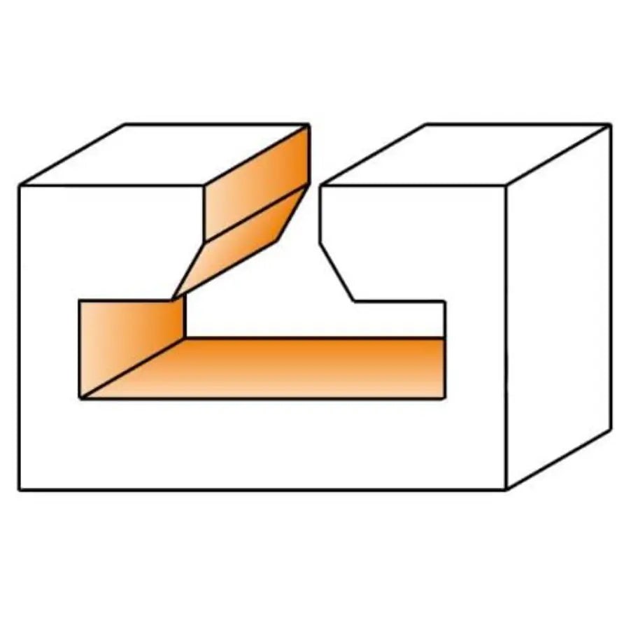 CMT 850.601.11  -  T-SLOT ROUTER BIT CMT