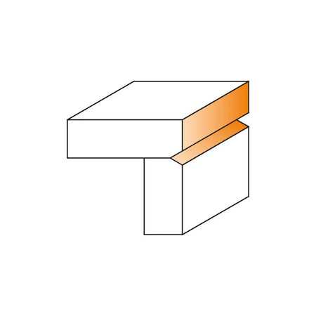 CMT 853.001.11  -  FLUSH AND V-GROOVE ROUTER BIT