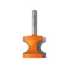CMT 854.504.11 - Fraise à défoncer à bec arrondi, tige 1/2'', diamètre 1/4''