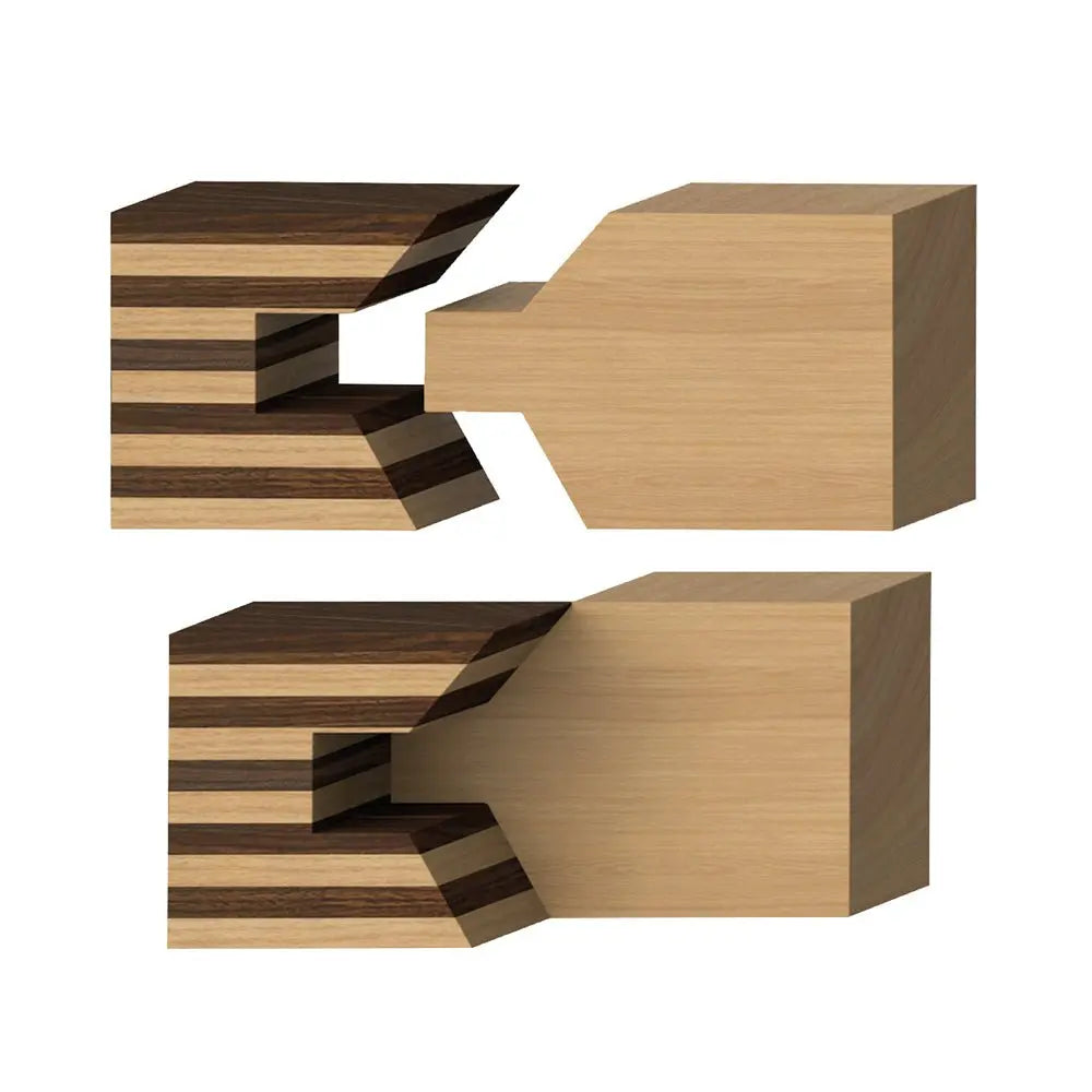 CMT 855.510.11  -  EDGE BANDING ROUTER BIT SET CMT