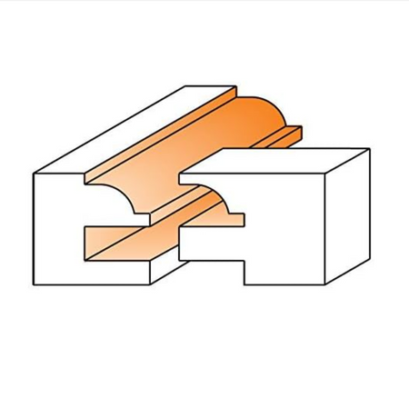CMT 891.503.11  -  RAIL & STILE ROUTER BIT SET - Wise Line Tools