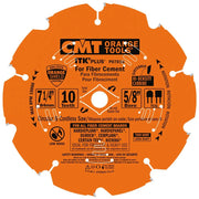 CMT-P07010 - SAW BLADE FOR FIBER CEMENT 7-1/4 X 5/8BORE Z10 DP CMT