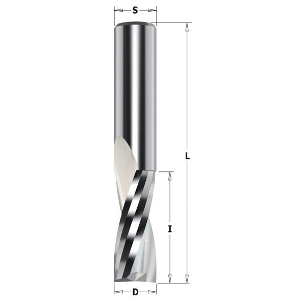 CMT Solid Carbide Upcut Spiral Bit - Wise Line Tools