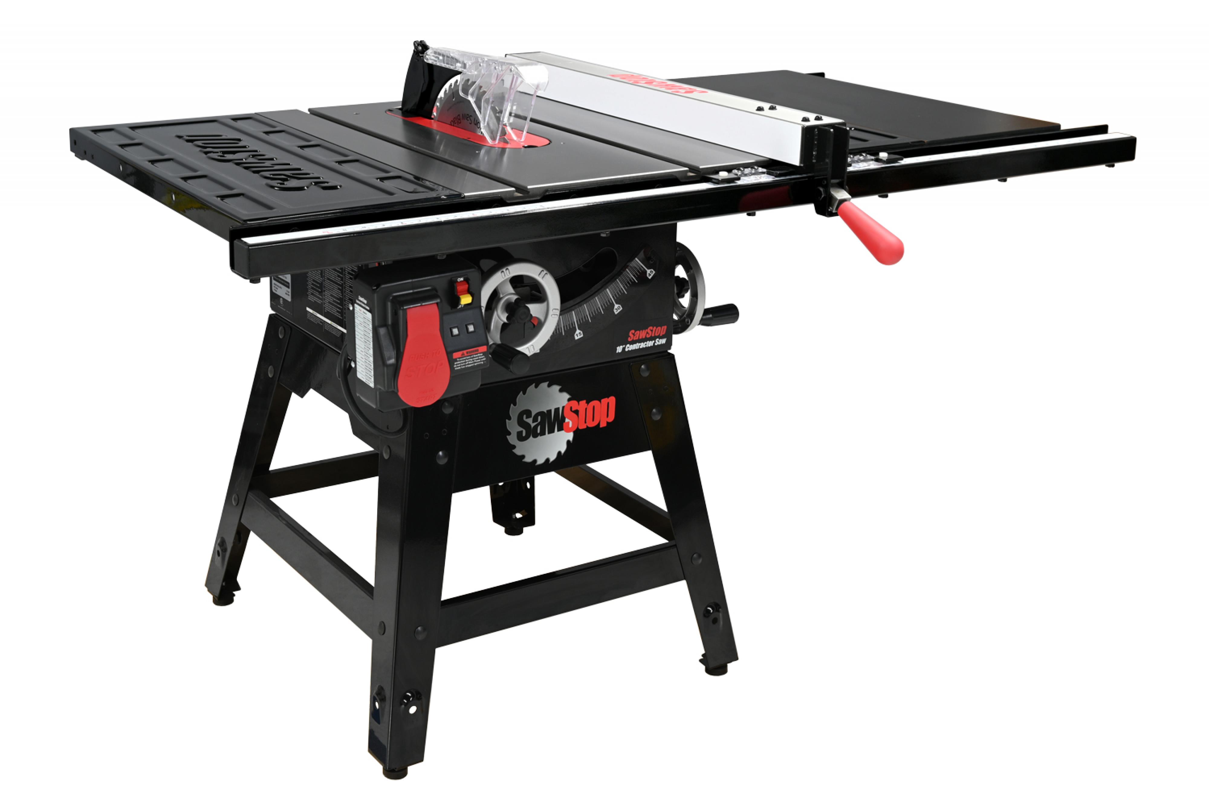 SawStop CNS175-SFA30 - Scie circulaire à table 30" pour entrepreneur, 1,75 CV, 120 V