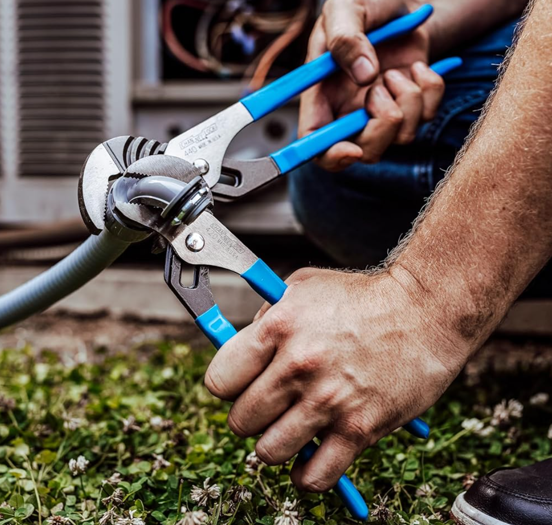 ChannelLock 440 - 12" Straight Jaw Tongue & Groove Plier - Wise Line Tools