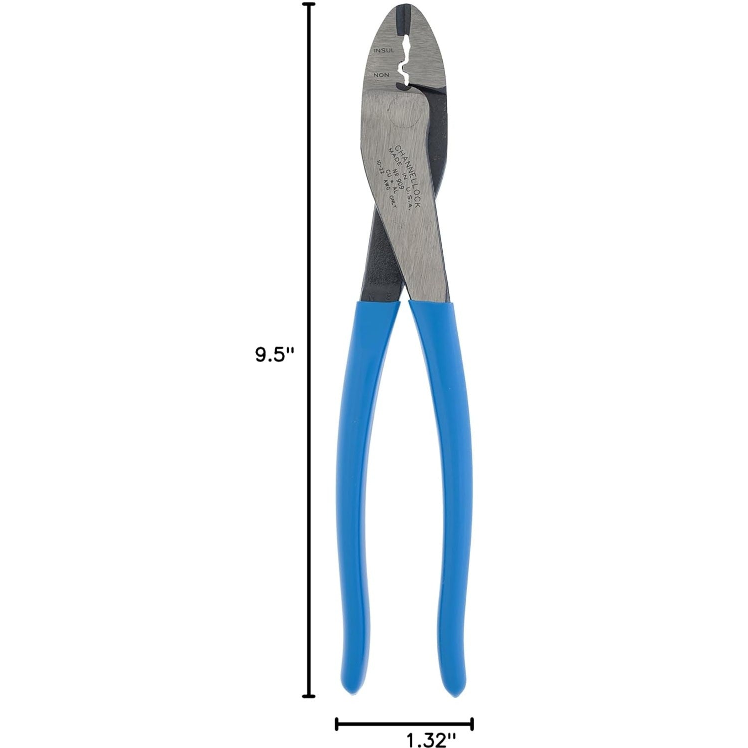 ChannelLock 909 - 9.5" Crimping Plier