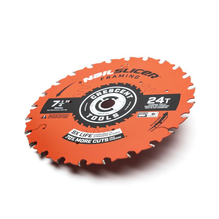 Crescent -  24-Tooth NailSlicer Framing Circular Saw Blade DEWALT