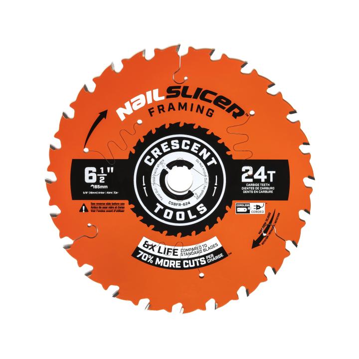 Crescent -  24-Tooth NailSlicer Framing Circular Saw Blade DEWALT