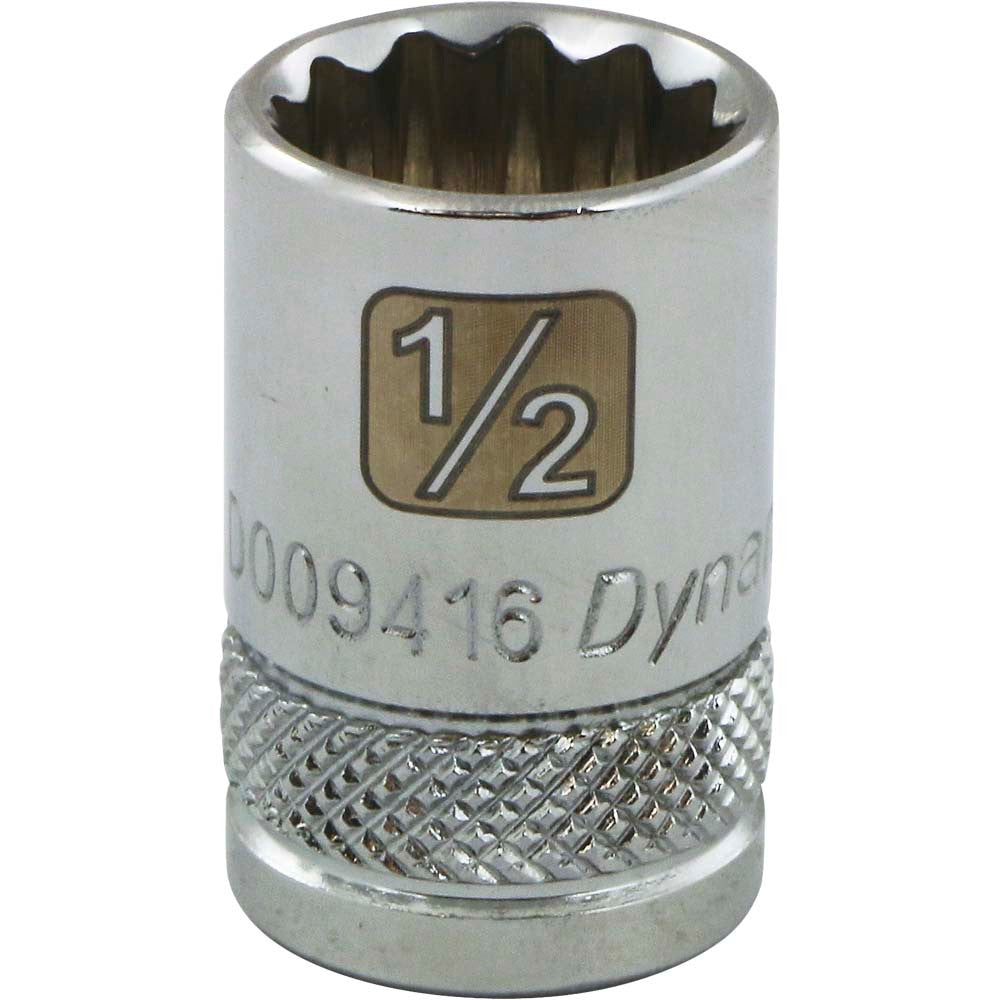 DYNAMIC GT-D009416 - 3/8" Drive 1/2" 12-Point Standard SAE Socket