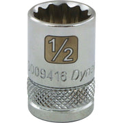 DYNAMIC GT-D009416 - 3/8" Drive 1/2" 12-Point Standard SAE Socket
