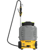 DEWALT DCCS1100B 20V MAX XR 4-Gallon High-Capacity Concrete Chemical Sprayer (Tool Only)